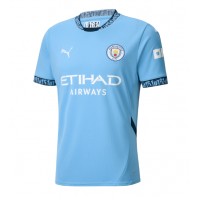 Manchester City Jeremy Doku #11 Hemmatröja 2024-25 Korta ärmar